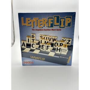 New - Letter Flip - The Anyplace-Anytime Word Game (Sealed, 2004)